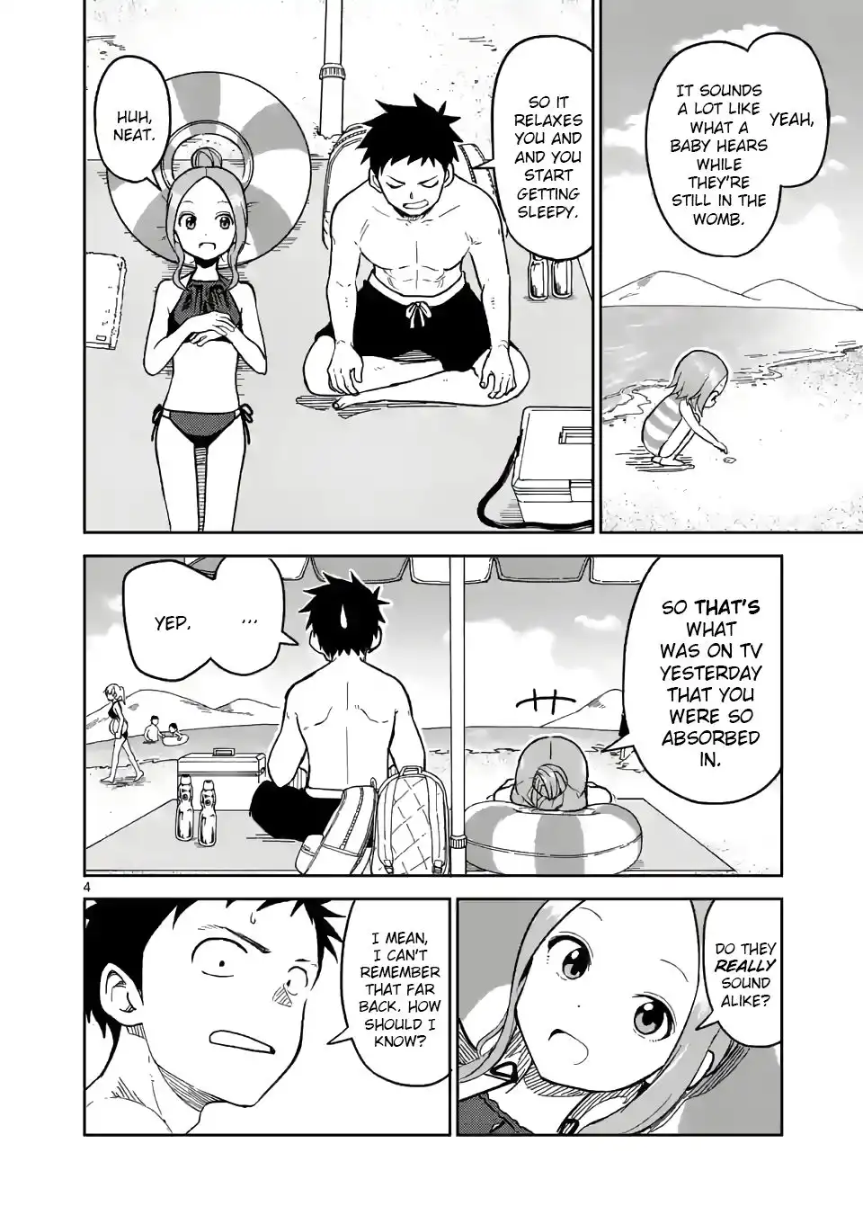 Karakai Jouzu no (Moto) Takagi-san Chapter 150 4